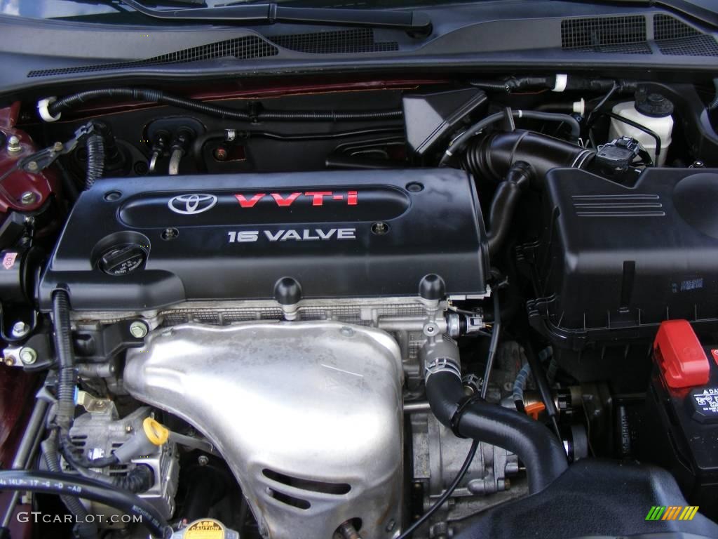 2003 Camry LE - Salsa Red Pearl / Stone photo #24