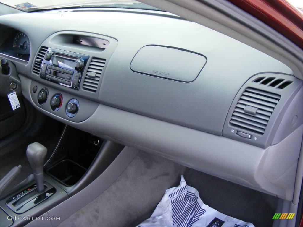 2003 Camry LE - Salsa Red Pearl / Stone photo #26