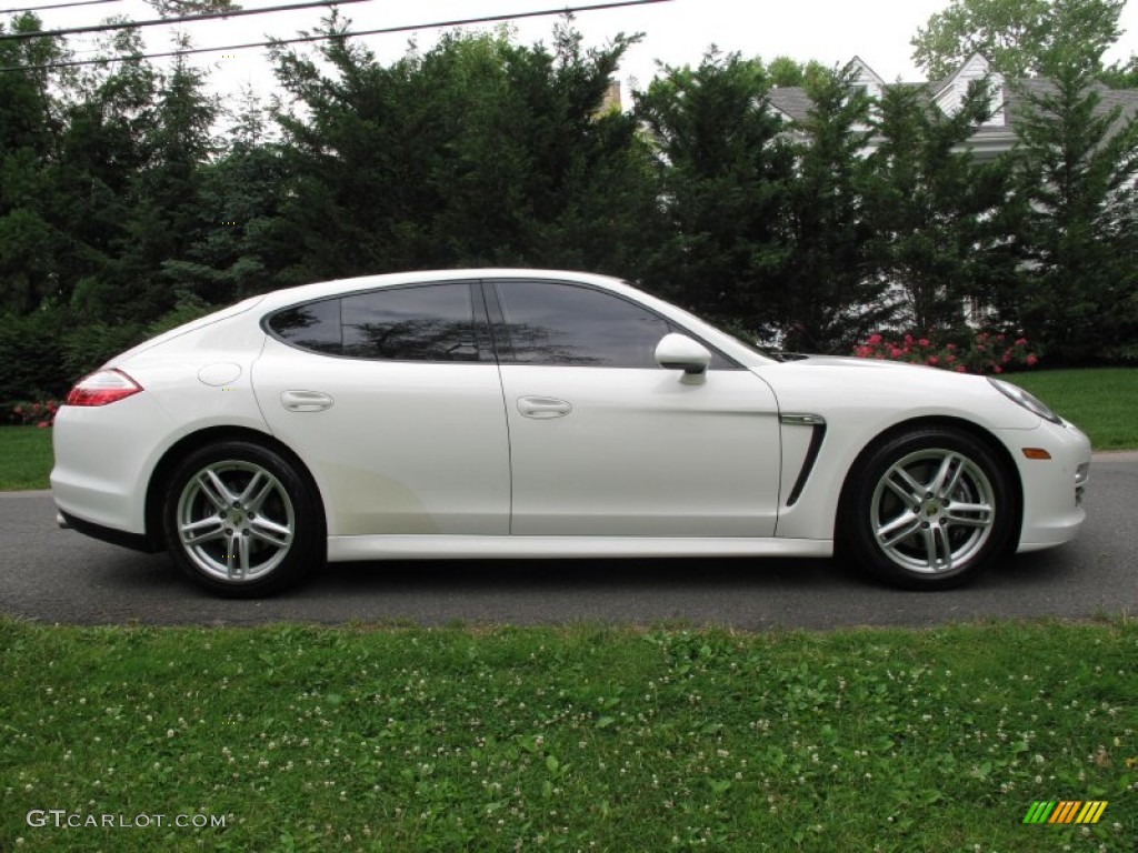 Carrara White 2011 Porsche Panamera 4 Exterior Photo #82684746