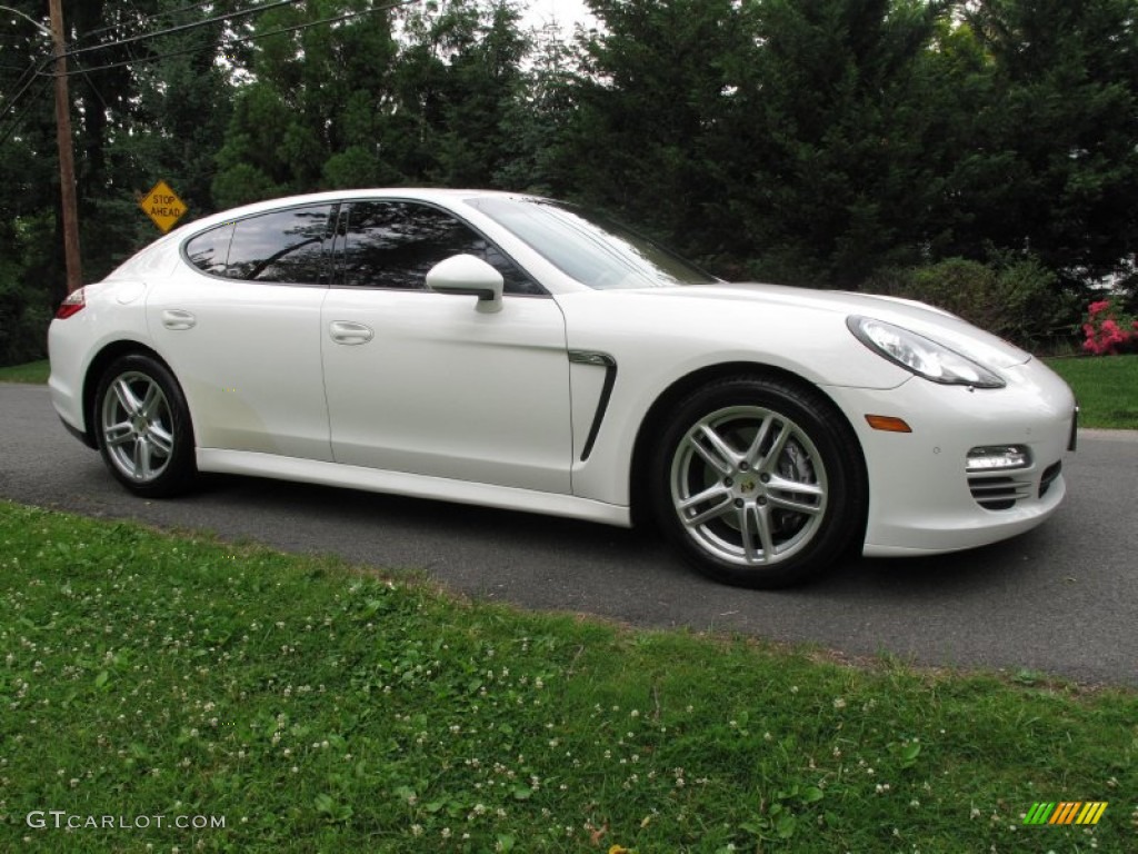 Carrara White 2011 Porsche Panamera 4 Exterior Photo #82684772