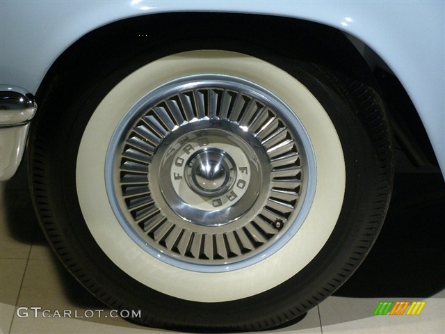 1957 Ford Thunderbird Power Blue / White, Wheel 1957 Ford Thunderbird Convertible Parts