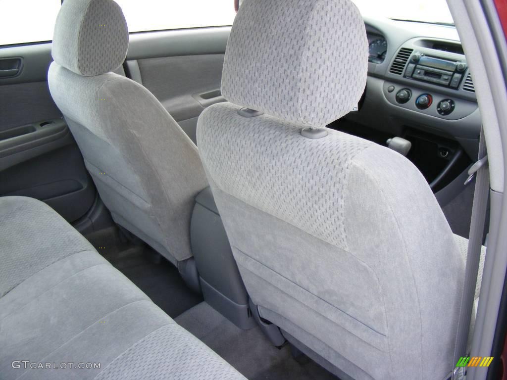 2003 Camry LE - Salsa Red Pearl / Stone photo #30