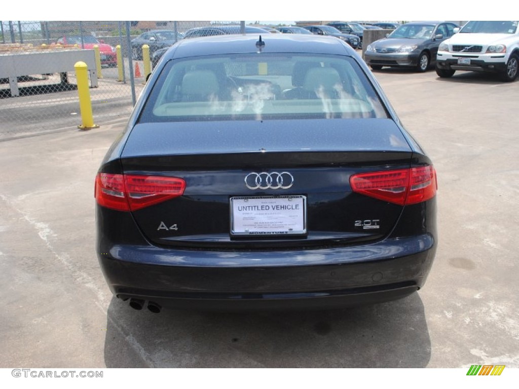 2013 A4 2.0T quattro Sedan - Moonlight Blue Metallic / Titanium Gray photo #7