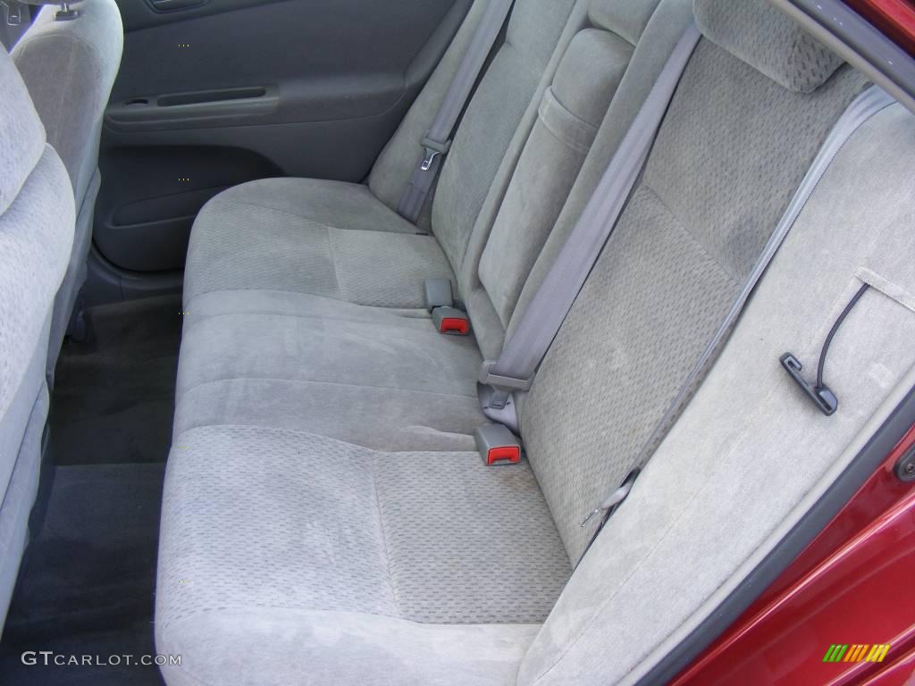 2003 Camry LE - Salsa Red Pearl / Stone photo #35