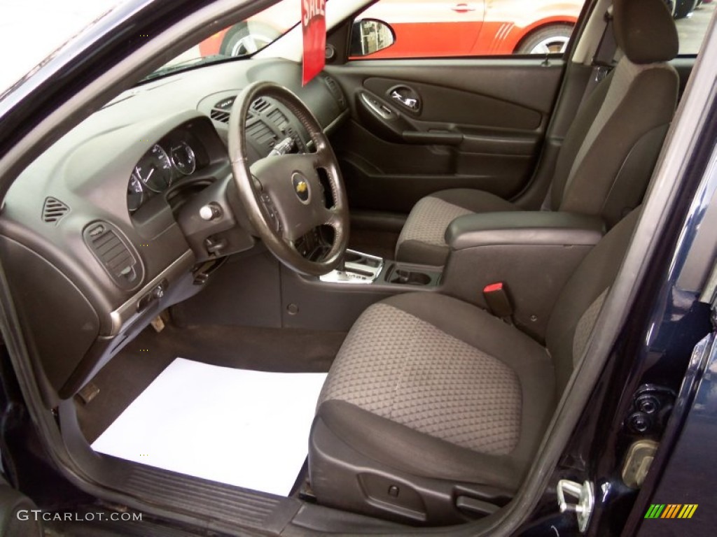Ebony Black Interior 2006 Chevrolet Malibu Maxx LT Wagon Photo #82685911