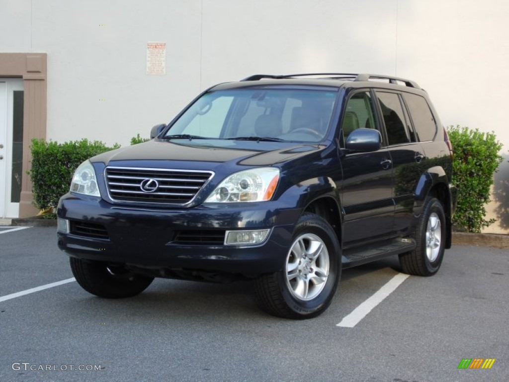 2004 GX 470 - Blue Meridian Pearl / Ivory photo #2