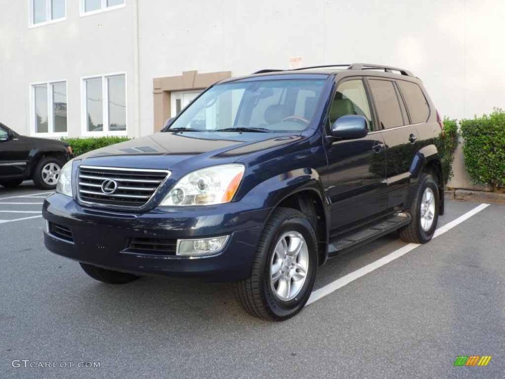 2004 GX 470 - Blue Meridian Pearl / Ivory photo #5