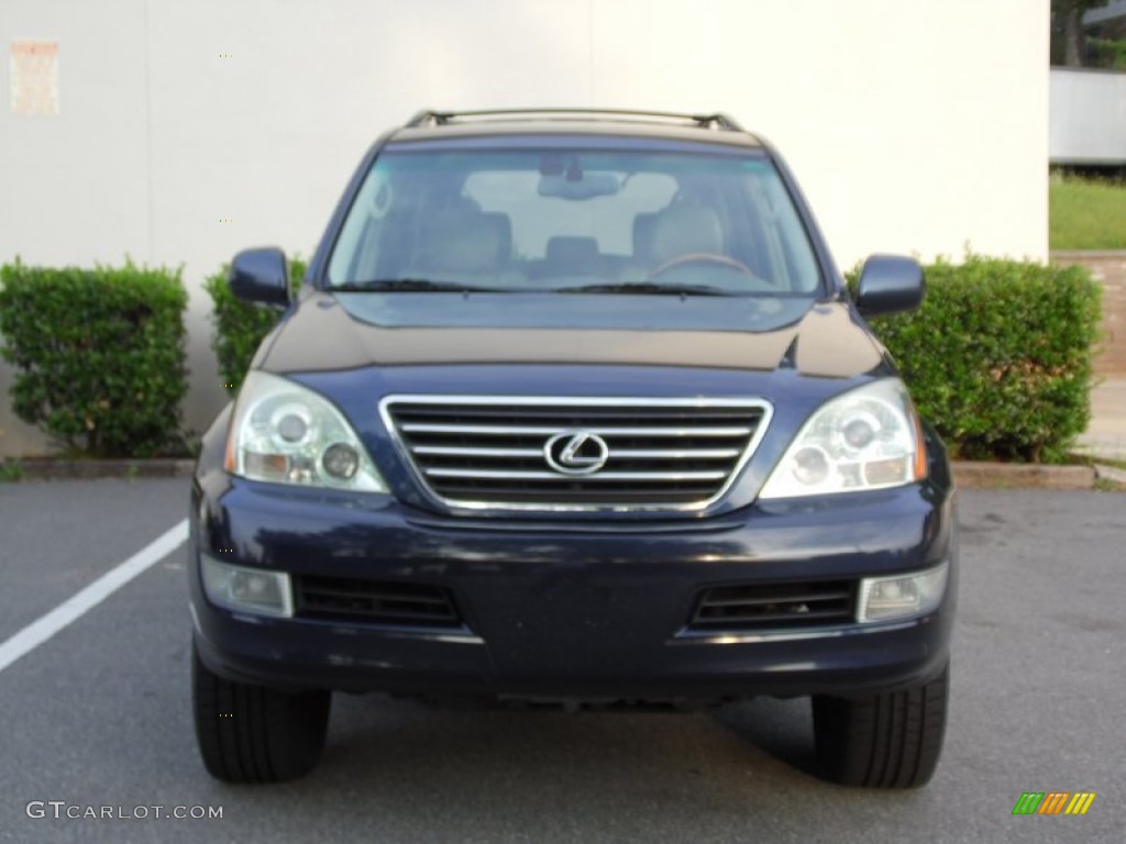 2004 GX 470 - Blue Meridian Pearl / Ivory photo #13