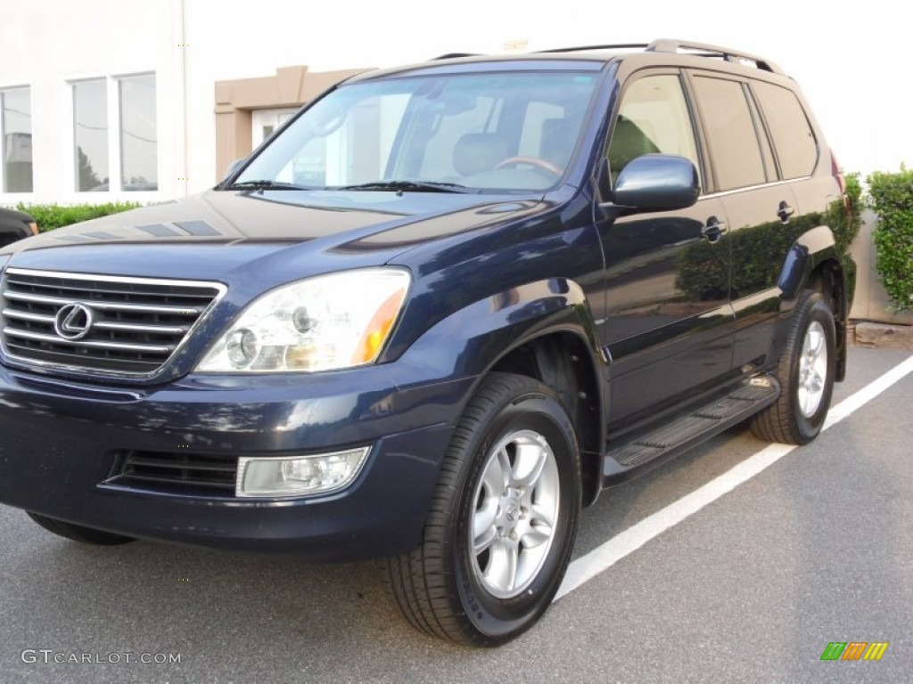 2004 GX 470 - Blue Meridian Pearl / Ivory photo #15