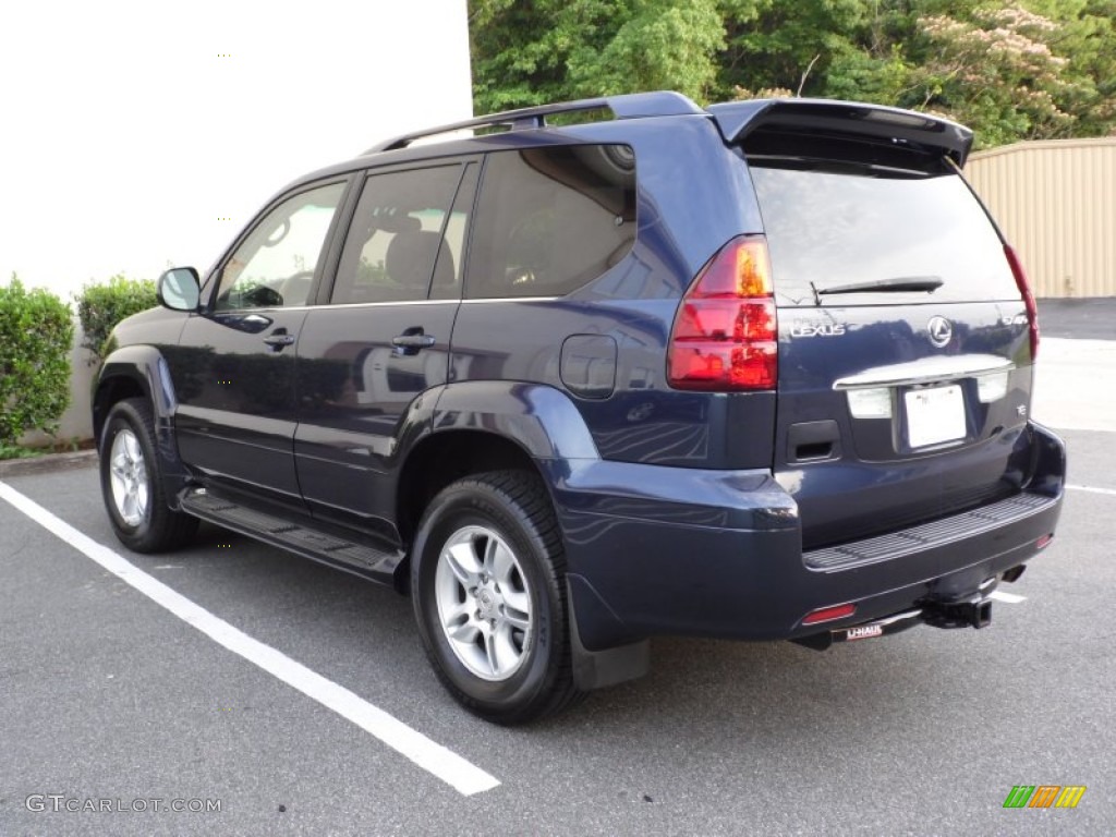 2004 GX 470 - Blue Meridian Pearl / Ivory photo #16