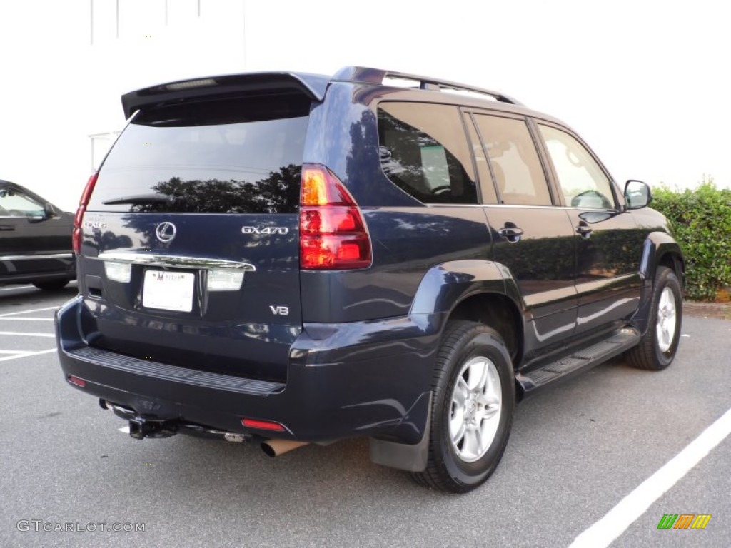 2004 GX 470 - Blue Meridian Pearl / Ivory photo #17