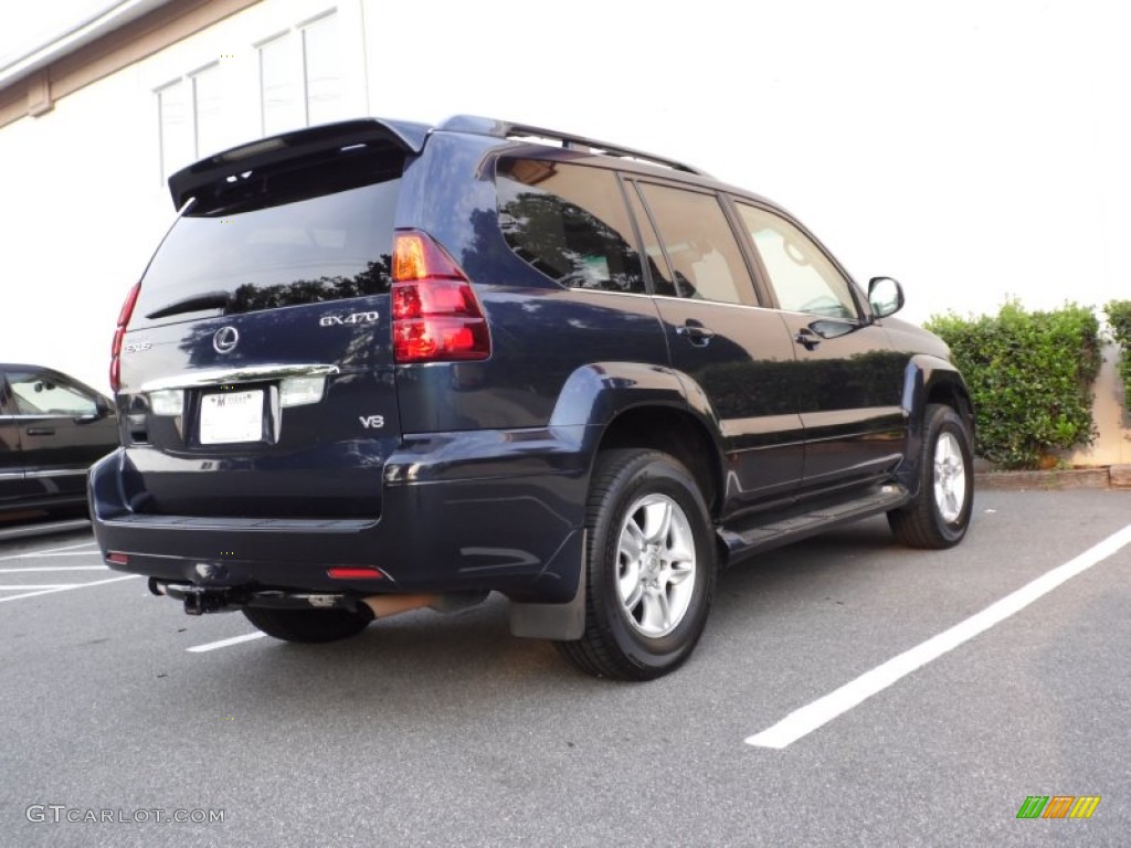 2004 GX 470 - Blue Meridian Pearl / Ivory photo #21