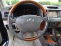2004 Lexus GX Ivory Interior Steering Wheel Photo