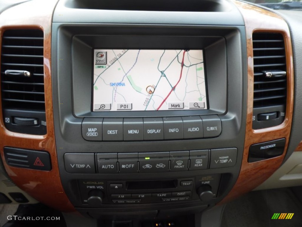 2004 GX 470 - Blue Meridian Pearl / Ivory photo #30