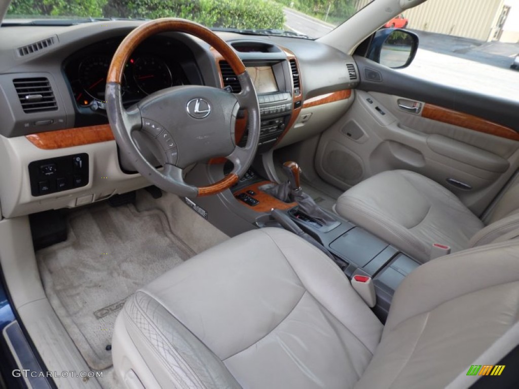 2004 GX 470 - Blue Meridian Pearl / Ivory photo #36