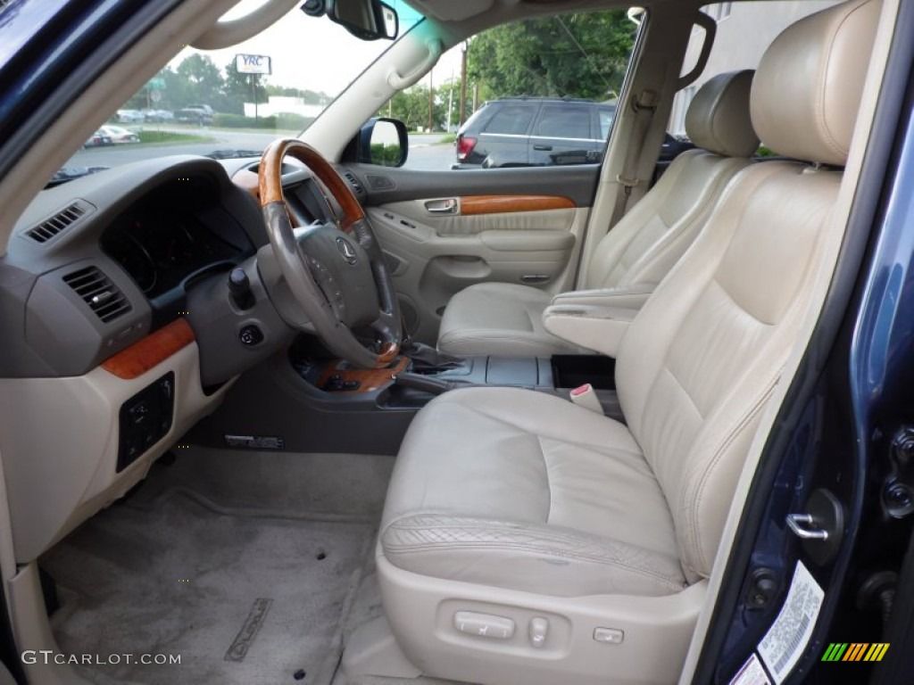 2004 GX 470 - Blue Meridian Pearl / Ivory photo #38
