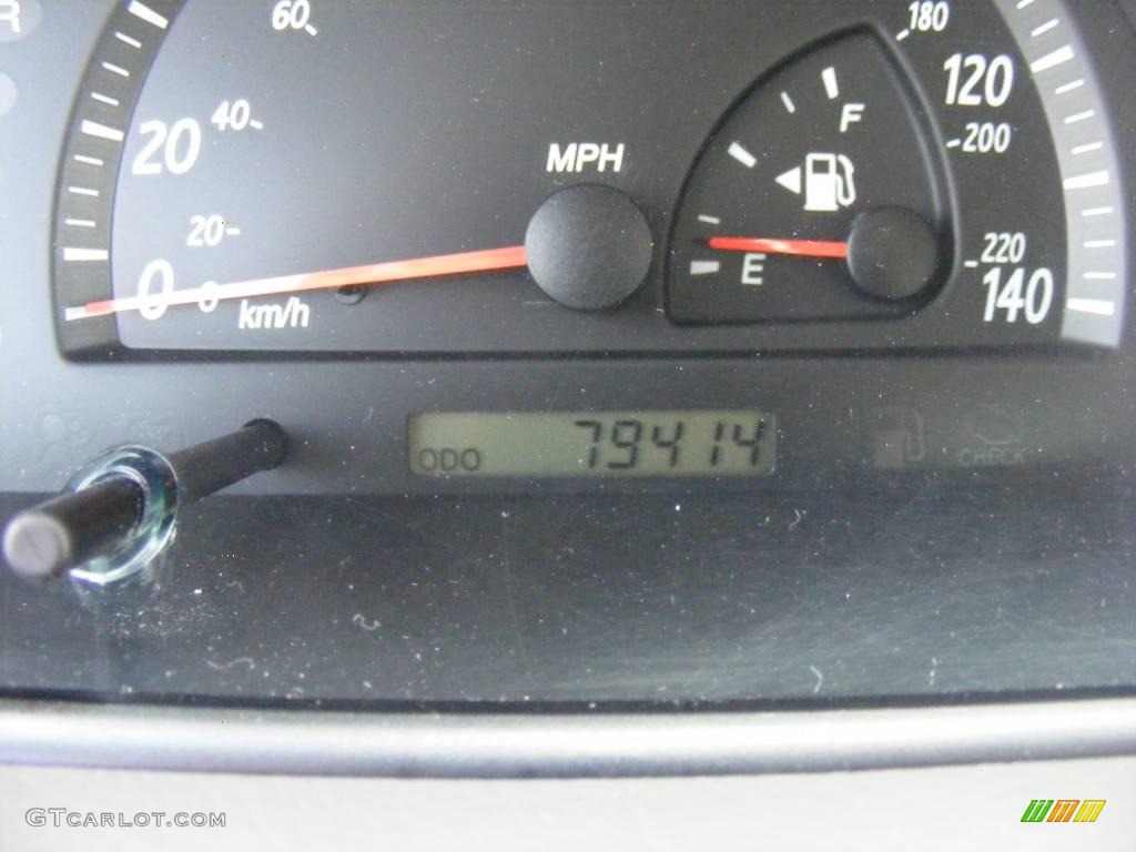 2003 Camry LE - Salsa Red Pearl / Stone photo #50