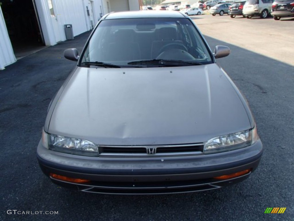 1993 Accord LX Sedan - Rosewood Brown Metallic / Burgundy photo #3