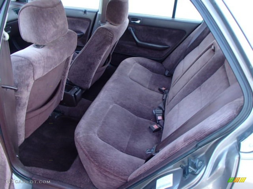 1993 Accord LX Sedan - Rosewood Brown Metallic / Burgundy photo #10