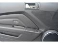 California Special Charcoal Black/Miko Suede 2014 Ford Mustang GT/CS California Special Coupe Door Panel