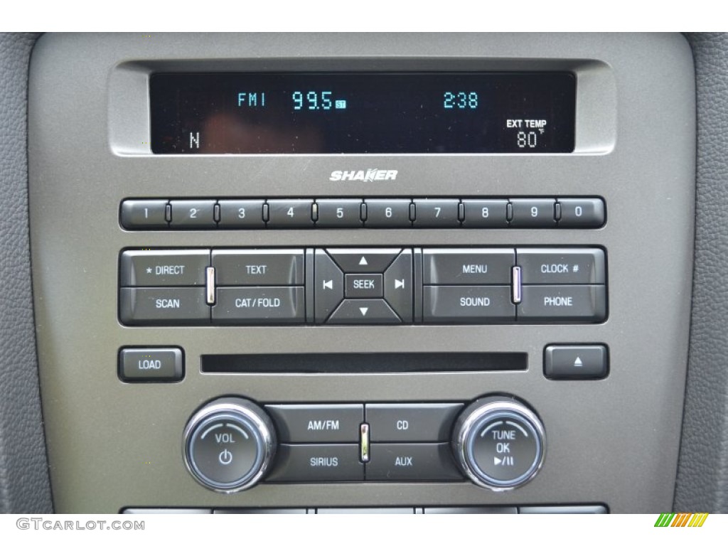 2014 Ford Mustang GT/CS California Special Coupe Controls Photo #82688203