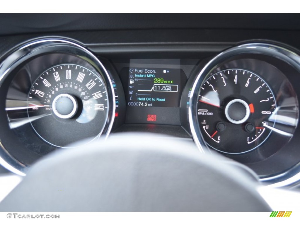 2014 Ford Mustang GT/CS California Special Coupe Gauges Photo #82688314