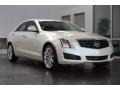 2013 White Diamond Tricoat Cadillac ATS 2.0L Turbo Luxury  photo #2