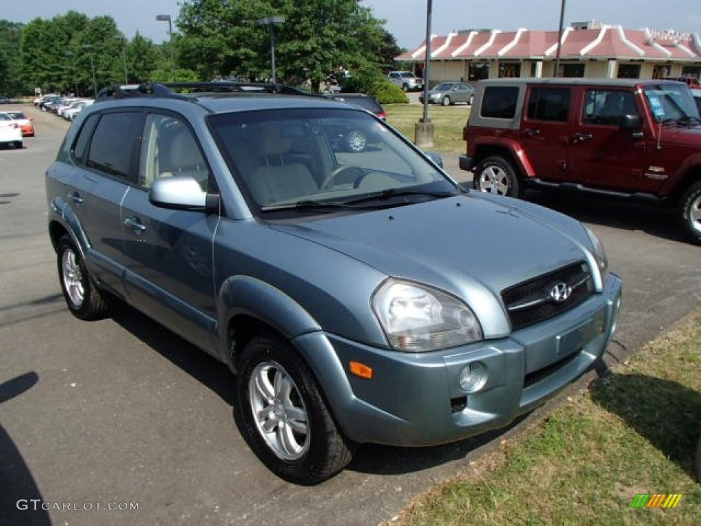 2006 Tucson GLS V6 4x4 - Desert Sage / Beige photo #1