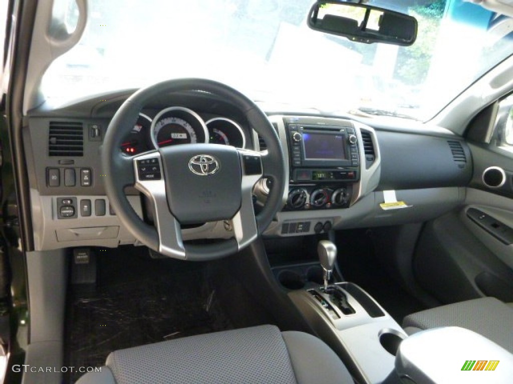 2013 Toyota Tacoma V6 TRD Sport Double Cab 4x4 Graphite Dashboard Photo #82688816