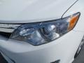 2013 Super White Toyota Camry Hybrid XLE  photo #9