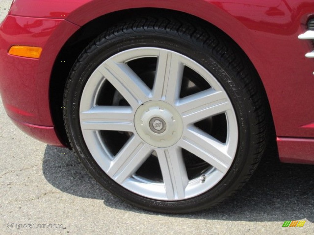 2006 Chrysler Crossfire Limited Coupe Wheel Photo #82689337