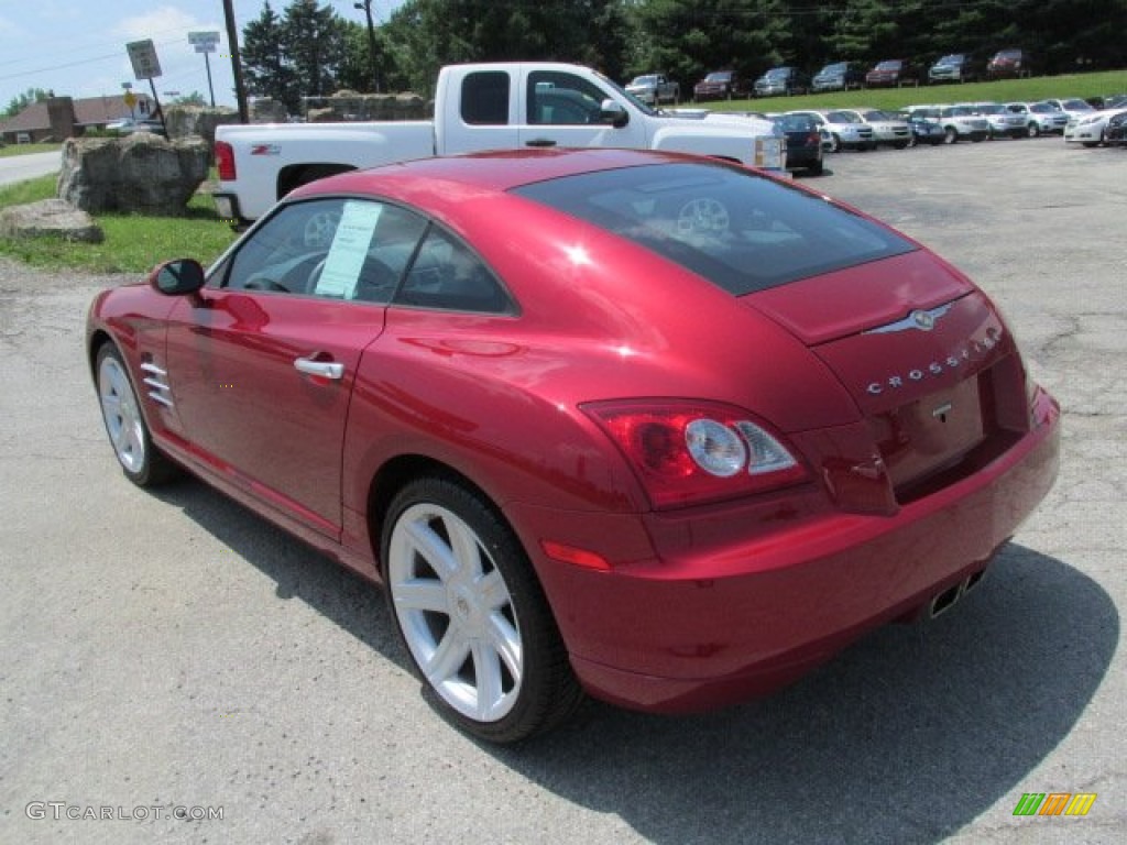 Blaze Red Crystal Pearl 2006 Chrysler Crossfire Limited Coupe Exterior Photo #82689373