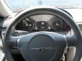 2006 Chrysler Crossfire Dark Slate Gray/Medium Slate Gray Interior Steering Wheel Photo