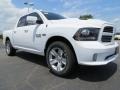 2013 Bright White Ram 1500 Sport Crew Cab  photo #4