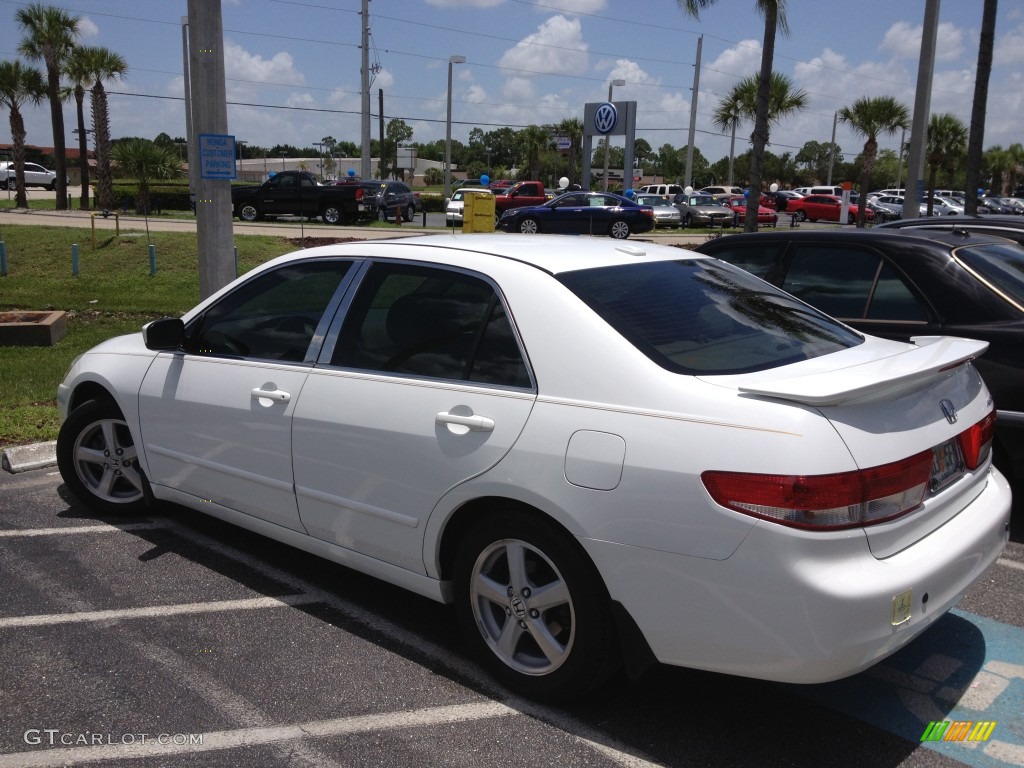 2004 Accord EX-L Sedan - Taffeta White / Ivory photo #1