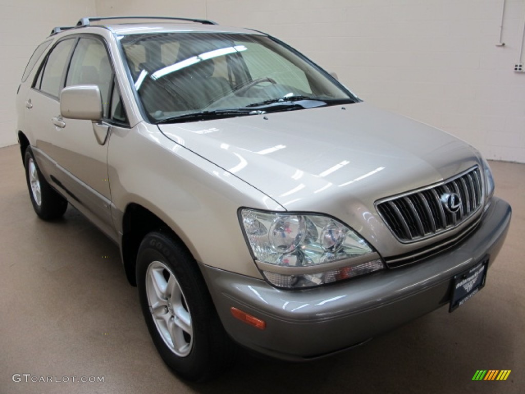2001 RX 300 AWD - Burnished Gold Metallic / Ivory photo #1