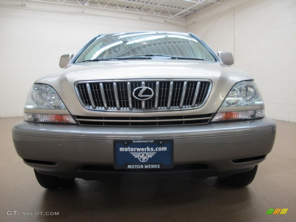 2001 RX 300 AWD - Burnished Gold Metallic / Ivory photo #3