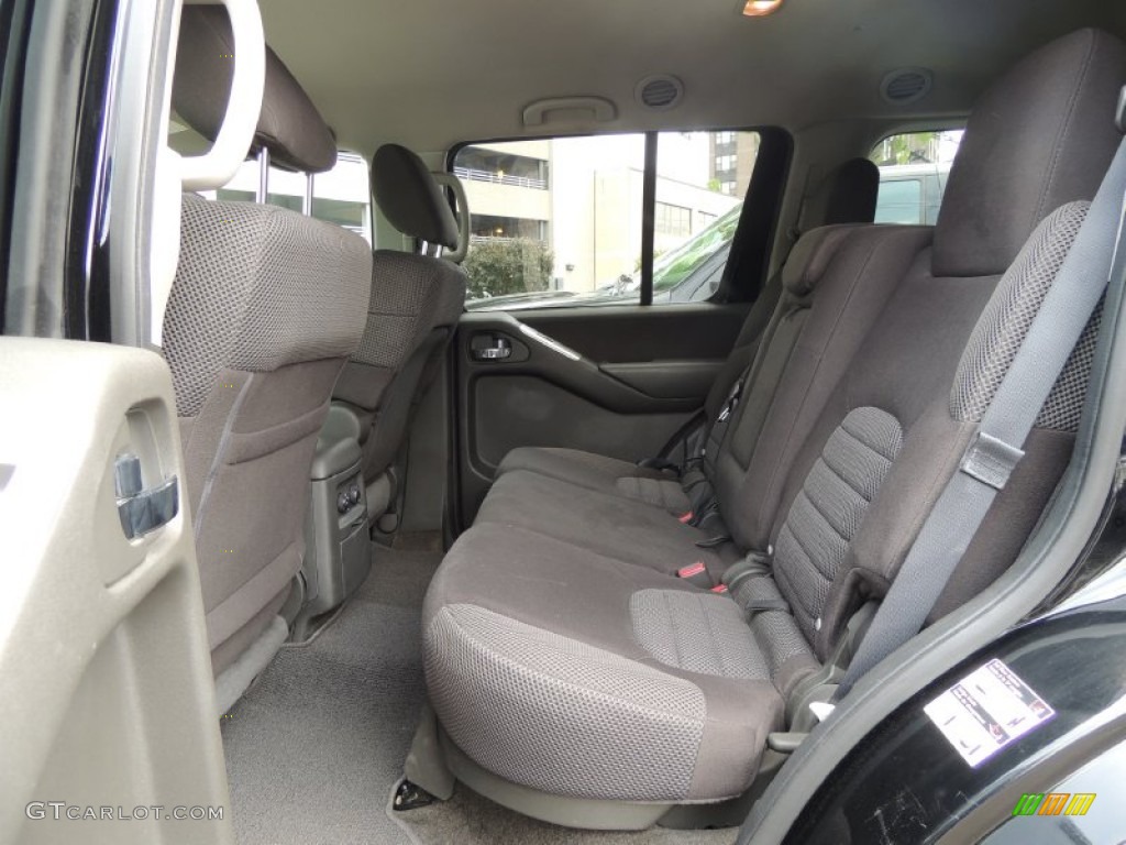 2012 Nissan Pathfinder S 4x4 Rear Seat Photos