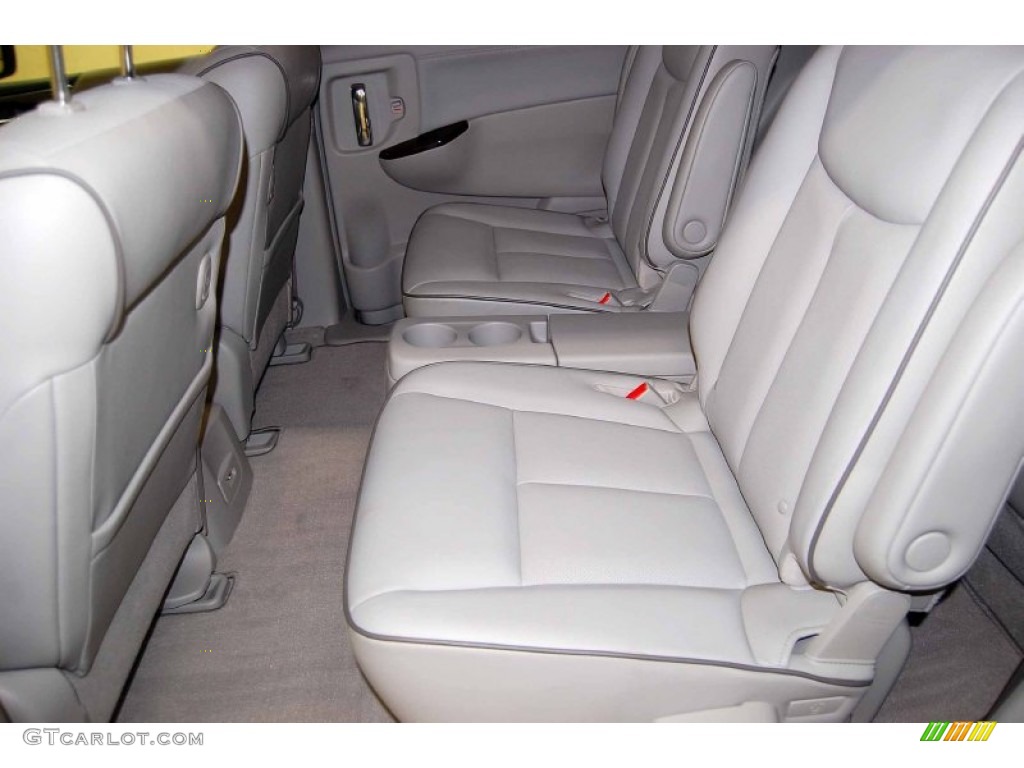 Gray Interior 2012 Nissan Quest 3.5 LE Photo #82694694