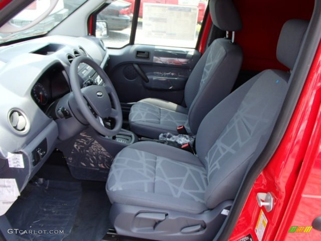 Dark Gray Interior 2013 Ford Transit Connect XLT Van Photo #82694701