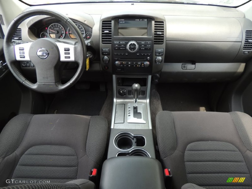 2012 Nissan Pathfinder S 4x4 Graphite Dashboard Photo #82694825
