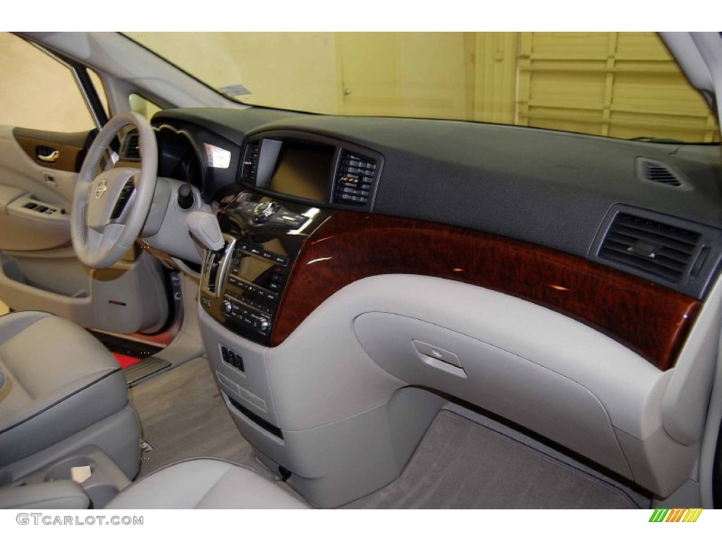 2012 Nissan Quest 3.5 LE Gray Dashboard Photo #82694829