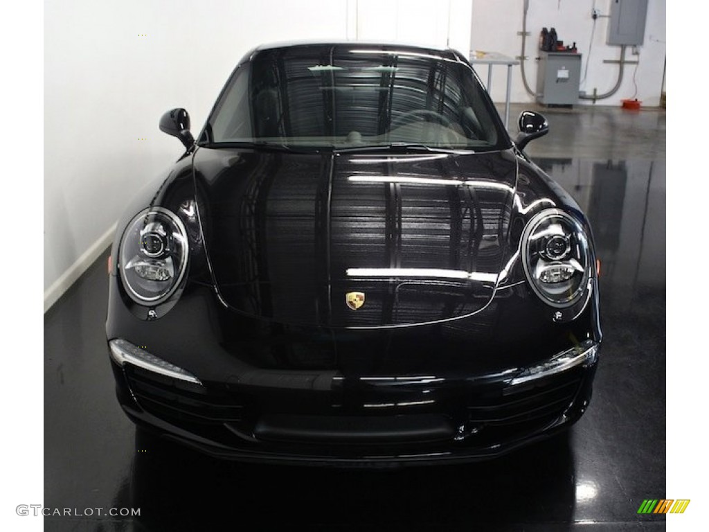 Basalt Black Metallic 2013 Porsche 911 Carrera S Coupe Exterior Photo #82695381