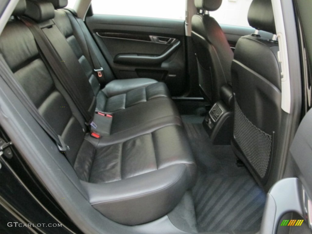 2005 Audi A6 3.2 quattro Sedan Rear Seat Photo #82695530