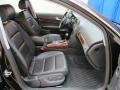 2005 Audi A6 Ebony Interior Front Seat Photo