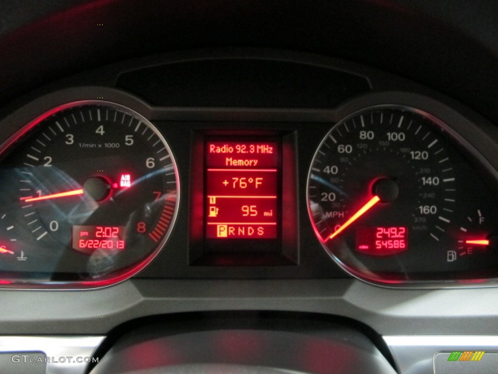 2005 Audi A6 3.2 quattro Sedan Gauges Photos