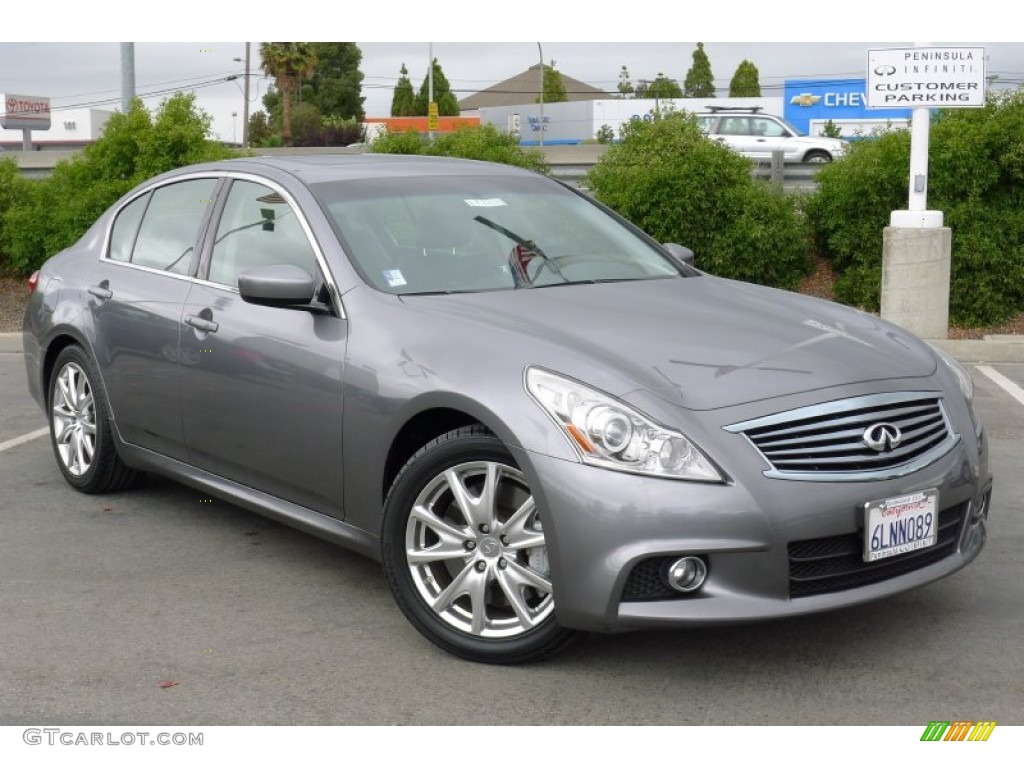 2010 G 37 S Sport Sedan - Graphite Shadow / Graphite photo #1