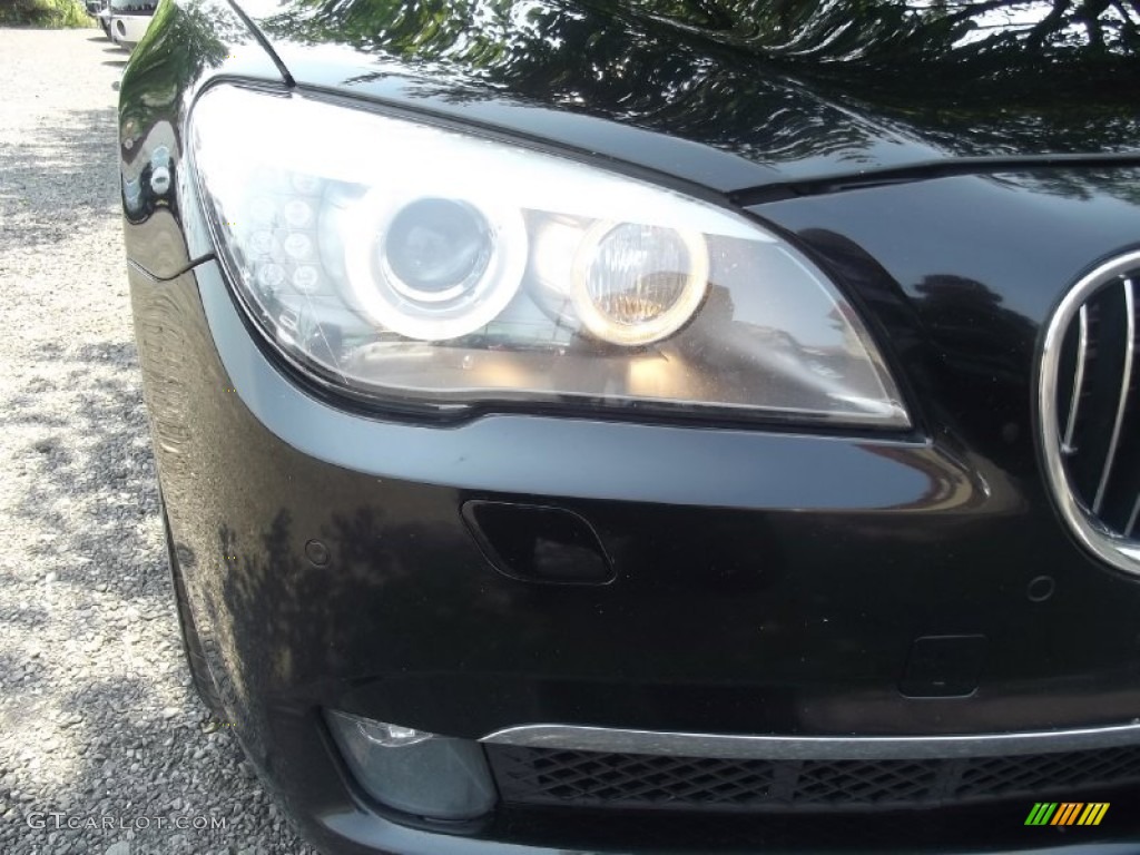 2011 7 Series 750Li xDrive Sedan - Jet Black / Black photo #51