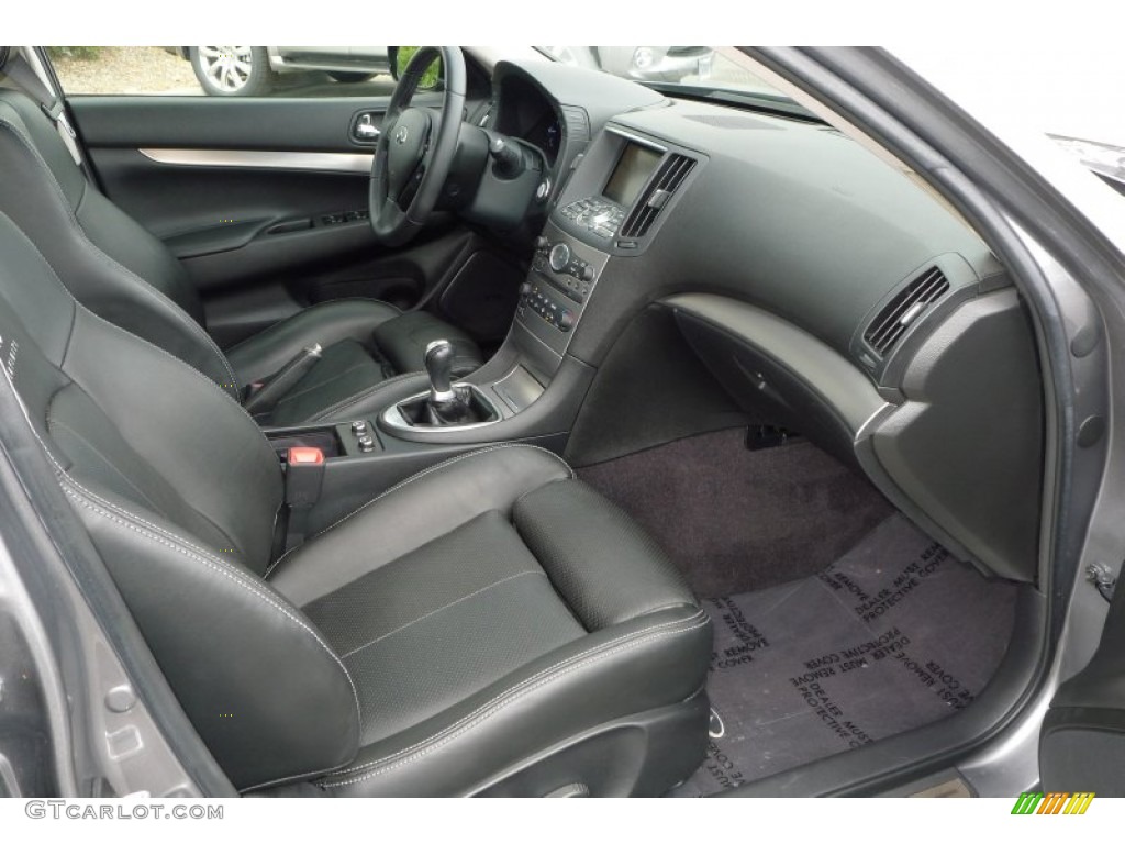 2010 Infiniti G 37 S Sport Sedan Graphite Dashboard Photo #82696360