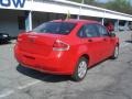 2008 Vermillion Red Ford Focus S Sedan  photo #2